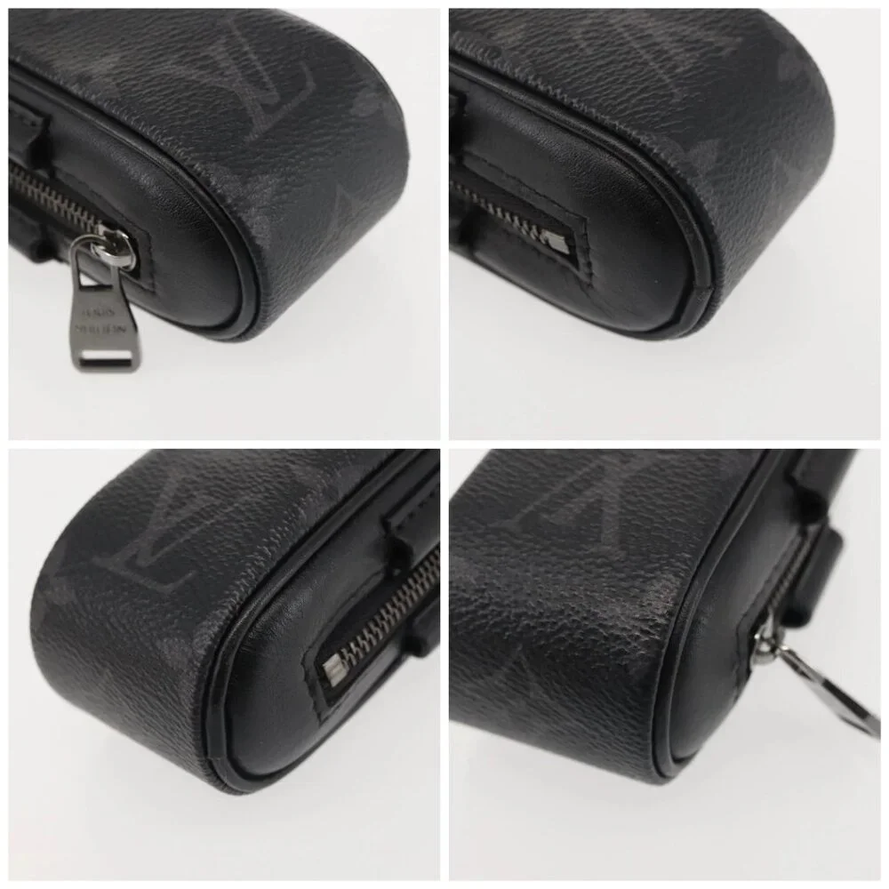 LOUIS VUITTON Monogram Eclipse Set Golf Andrews Bag Charm GI0344 LV Auth 145349 - Picture 15 of 15